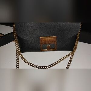 Goatskin Leather Crossbody & Waist Bag Conversion, Clutch, Belt 4 In 1